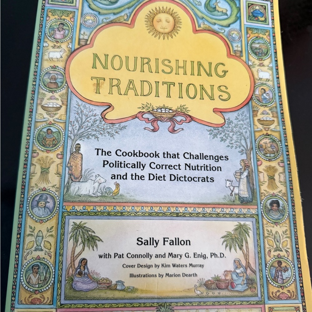 Nourishing Traditions Cookbook by - Yellow Cover